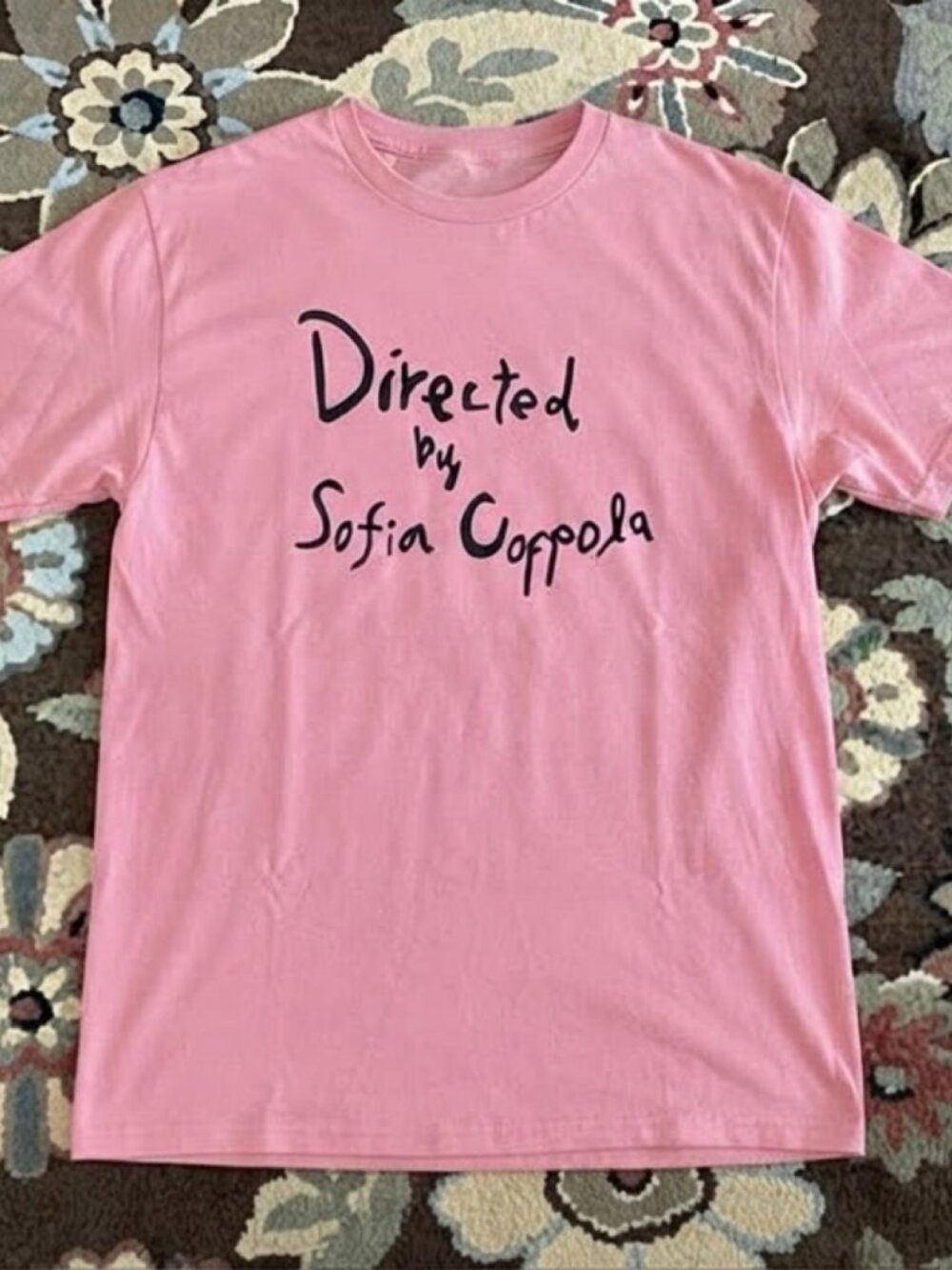 Director Quote Graphic T-Shirt – Pink Cinema Inspired Tee